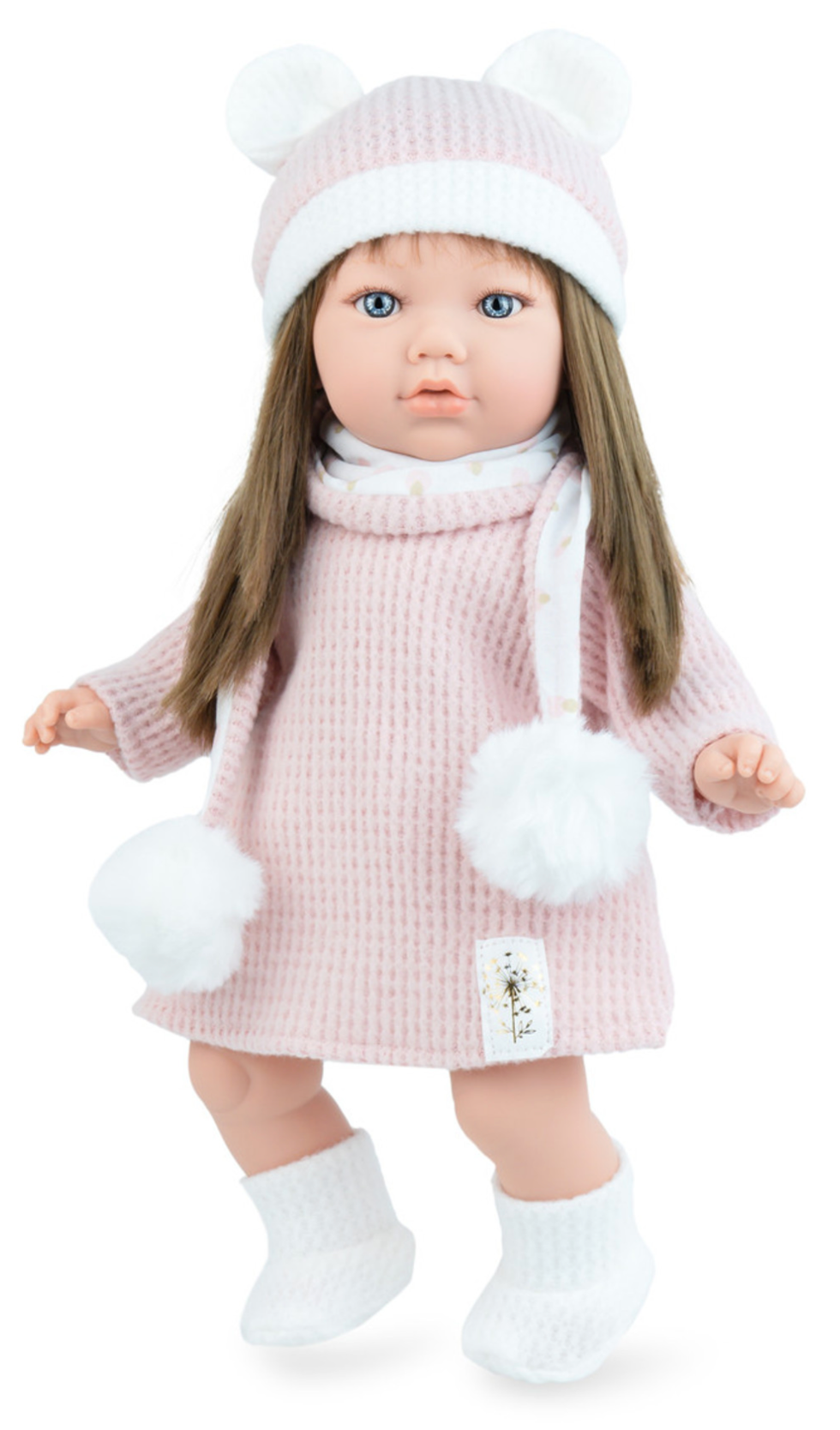 Baby Girl Doll - Marina & Pau 45cm Cosy Winter Outfit - Alina Girl Doll