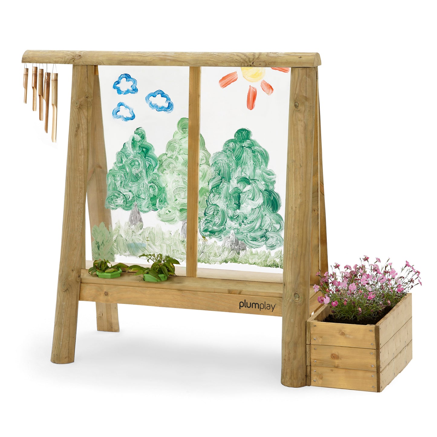 Discovery Create & Paint Easel – Outdoor Art & Gardening Easel