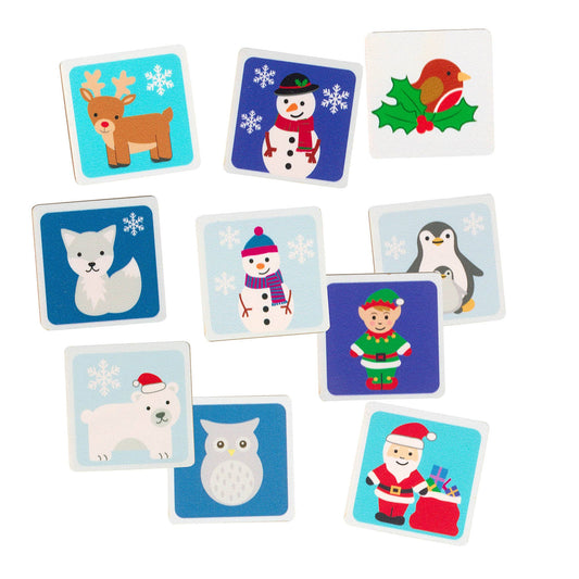 Winter Wonderland Memory Game - Christmas