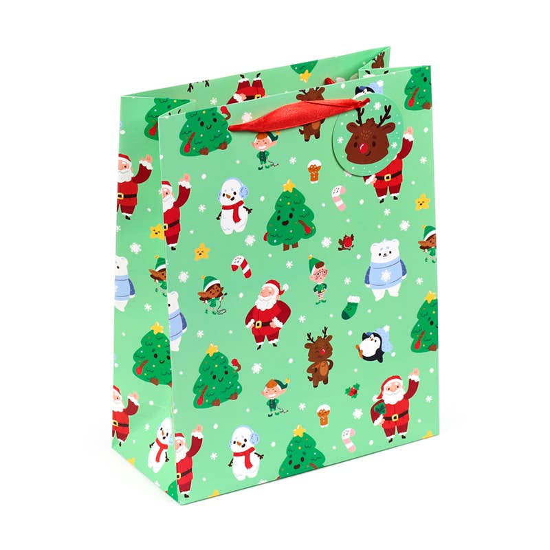 Christmas Jingle Bunch Gift Bag Large