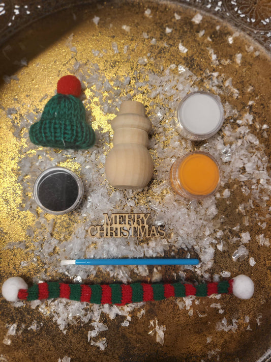 Decorate Your Own Snowman Kit - Christmas