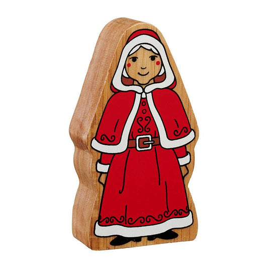 UK ONLY Natural red & white Mrs Claus