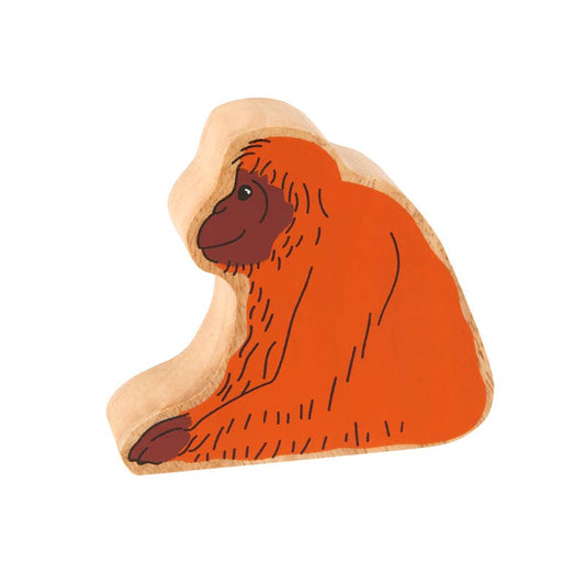 UK ONLY Natural orange orangutan