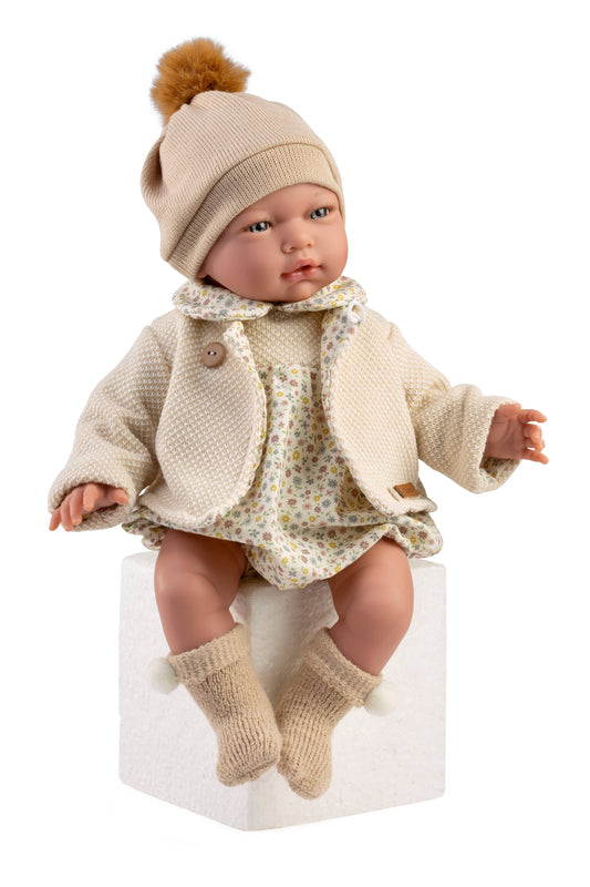 Weighted doll Cris 42 cm