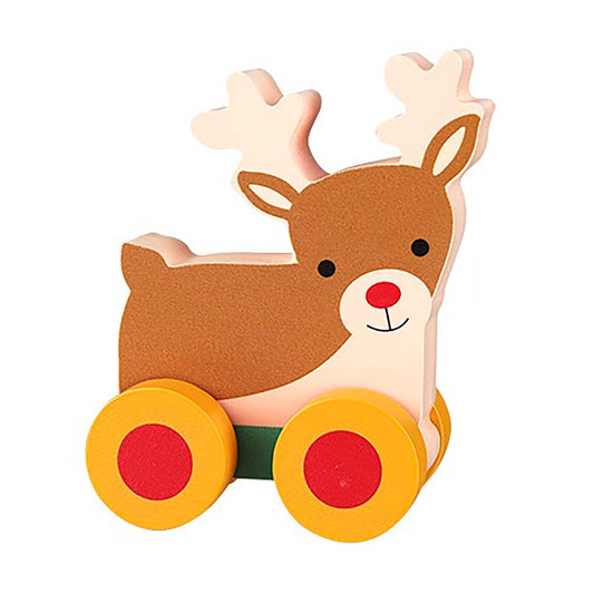 Rudolph First Push Toy - Christmas