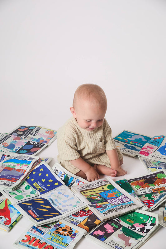 Jo & Nic's Crinkly Newspaper Cloth Books