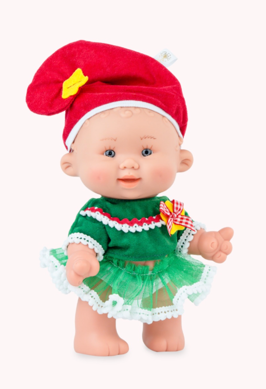 Mrs Elf Doll - Marina & Pau 26cm NENOTE CHRISTMAS Doll