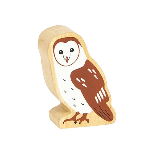 UK ONLY Natural brown owl