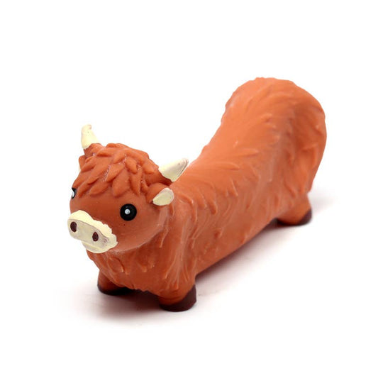 Stretchy Highland Coo Toy