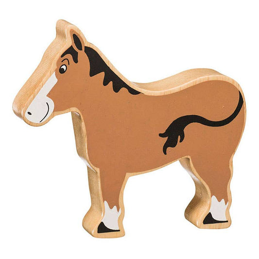 UK ONLY Natural brown horse